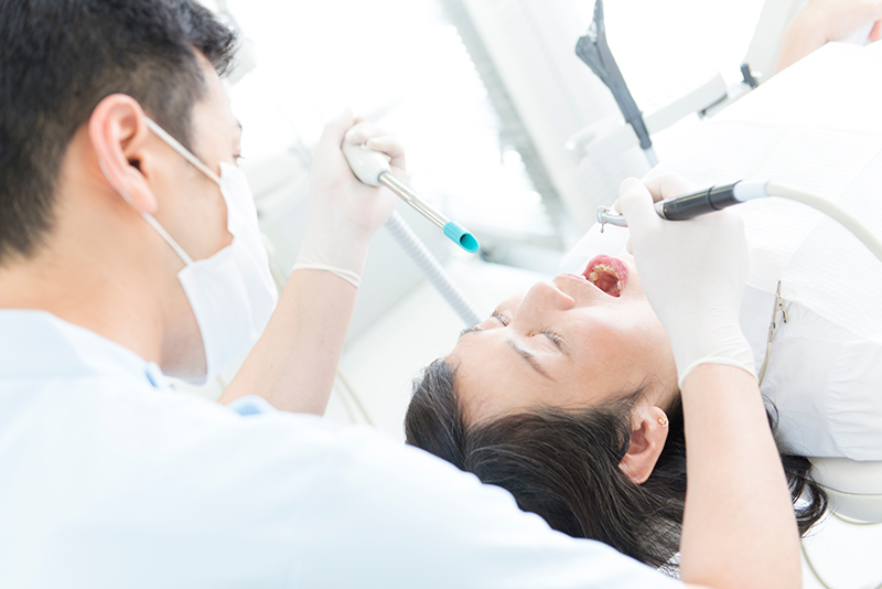 患者様のご納得のもと、治療開始