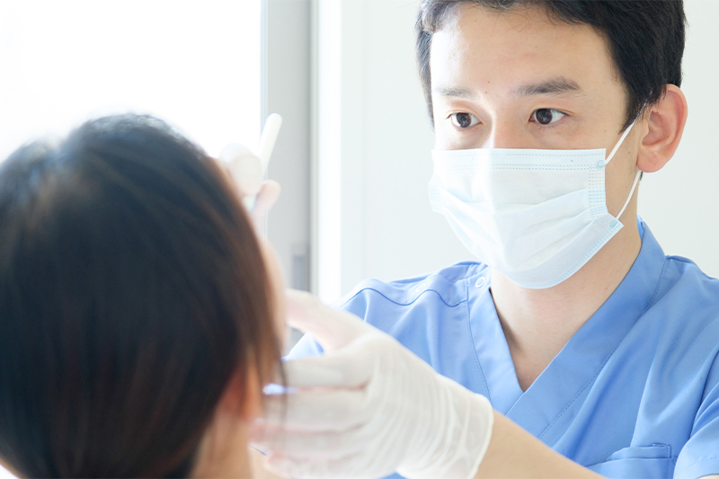 定期的な訪問と治療