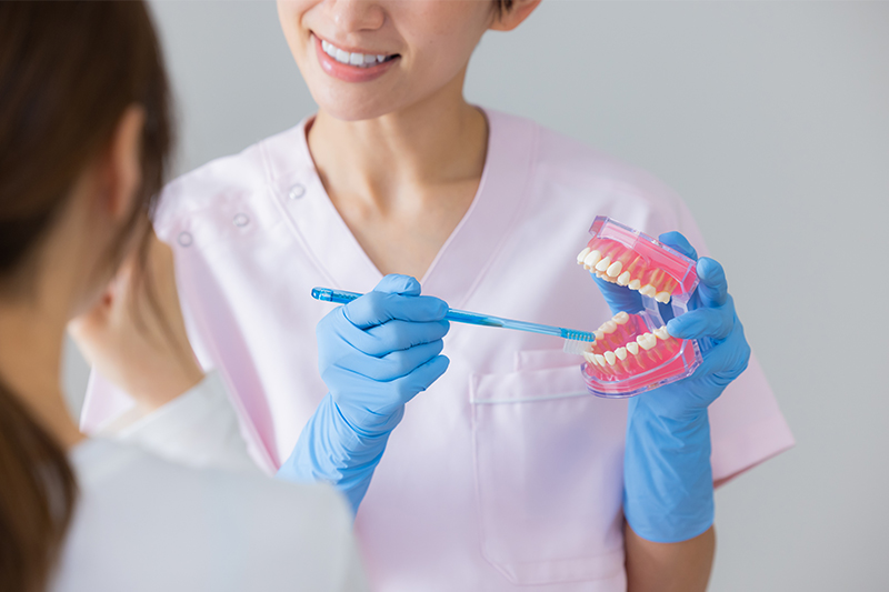 定期的な訪問と治療